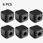 6PCS Magnetic Wire Organizer Desktop Cable Clip Protector Cord Magnet Cable Winder Row Plug Mouse USB Charging Line Holder Hook